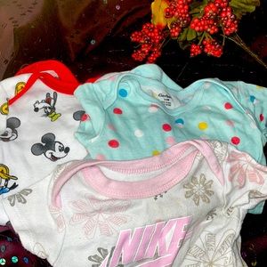 3pc, Onesie Bundle, Gerber, Nike, Disney Baby